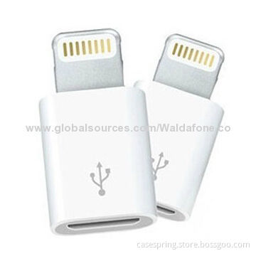 Micro Female to Lightning 8-pin Adapters, OEM/ODM Orders Welcomed